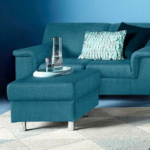 1,5-Sitzer INOSIGN Jamie Sofas Gr. B/H/T: 145cm x 72cm x 80cm, Struktur fein, ohne Funktion, blau (petrol)