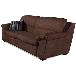 2,5-Sitzer COTTA Dani Sofas Gr. B/H/T: 183cm x 87cm x 89cm, Luxus-Microfaser, braun