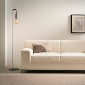 2,5-Sitzer INOSIGN Jamie 2 auch in Cord B/T/H: 192/81/76 cm Sofas Gr. B/H/T: 192cm x 76cm x 81cm, Luxus-Microfaser flauschig, beige (creme) zeitlos, modern, mit komfortablem Federkern