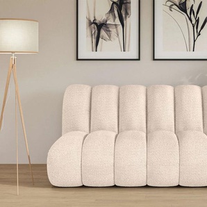 2,5-Sitzer LEGER HOME BY LENA GERCKE Priya Sofas Gr. B/H/T: 185cm x 84cm x 108cm, Bouclé, beige (hellbeige) gemütlich und modern