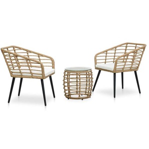 2-Sitzer Bistro-Set Swoyersville mit Polster