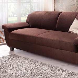 2-Sitzer HOME AFFAIRE Yesterday Sofas Gr. B/H/T: 159cm x 80cm x 91cm, Microfaser, ohne Funktion, braun