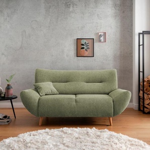 2-Sitzer INOSIGN Drago Sofas Gr. B/H/T: 173cm x 81cm x 90cm, Struktur, 2-Sitzer, grün frei im Raum stellbar, versch. Stoffe, 3-, 2-Sitzer & Sessel verfügbar