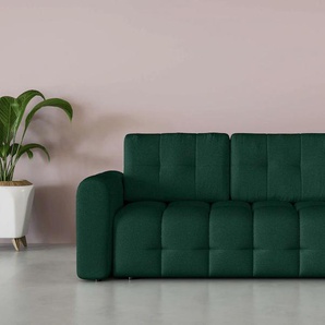 2-Sitzer INOSIGN Manilla Sofas Gr. B/H/T: 195 cm x 91 cm x 107 cm, Boucle, grün