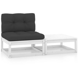 2-Sitzer Lounge-Set Jarmel mit Polster