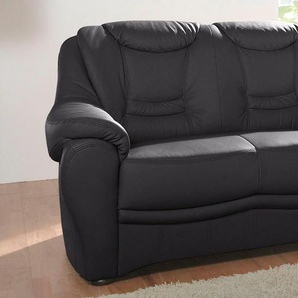 2-Sitzer SIT & MORE Bansin Sofas Gr. B/H/T: 148cm x 94cm x 95cm, NaturLEDER, schwarz inklusive Federkern