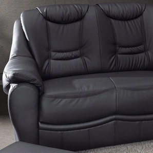 2-Sitzer SIT & MORE Benson Sofas Gr. B/H/T: 143cm x 94cm x 95cm, Luxus-Kunstleder, schwarz