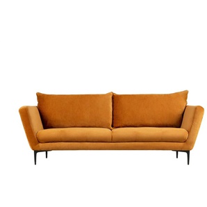 2-Sitzer Sofa  Ancona ¦ orange ¦ Maße (cm): B: 80 H: 45 T: 80