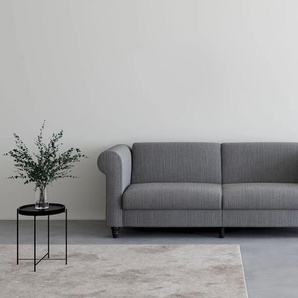 3-Sitzer DOREL HOME Felix II, Schlafsofa 236cm, (Liegefläche 108x190cm), Rückenlehne Sofas Gr. B/H/T: 236 cm x 83 cm x 87 cm, Cord, Ohne Knöpfe, grau 3-fach verstellbar, Sitzhöhe 46 cm, Cord