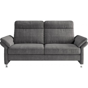 3-Sitzer HOME AFFAIRE Mailand Sofas Gr. B/H/T: 158cm x 103cm x 89cm, Easy care, ohne Move-Funktion, grau mit komfortablem Federkern-Sitz, wahlweise Move-Funktion