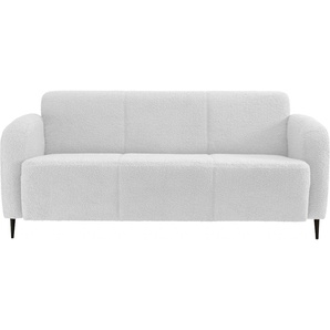 3-Sitzer INOSIGN Marone Sofas Gr. B/H/T: 185cm x 76cm x 90cm, Luxus-Microfaser weich, weiß