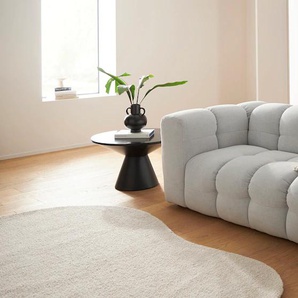 3-Sitzer LEGER HOME BY LENA GERCKE TALISHA Sofas Gr. B/H/T: 229cm x 75cm x 110cm, Struktur weich, grau (hellgrau) moderne Steppung, hoher Sitzkomfort