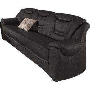 3-Sitzer SIT & MORE Benson Sofas Gr. B/H/T: 193cm x 94cm x 95cm, Luxus-Microfaser ALTARA NUBUCK, schwarz