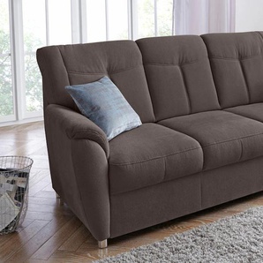 3-Sitzer SIT & MORE Sonoma Sofas Gr. B/H/T: 189cm x 91cm x 90cm, Luxus-Microfaser, braun (espresso) mit Federkern