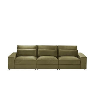 3 Sitzer Sofa  Branna ¦ grün ¦ Maße (cm): B: 322 H: 88 T: 120