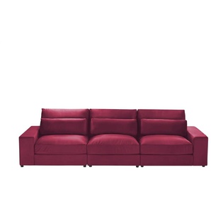 3 Sitzer Sofa  Branna ¦ rot ¦ Maße (cm): B: 322 H: 88 T: 120