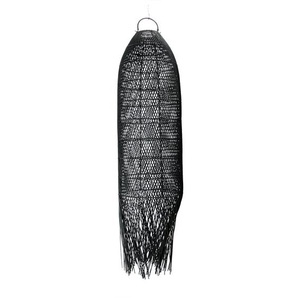 30 cm Lampenschirm The Squid aus Bambus/Rattan