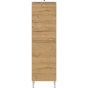 34 x 120 cm freistehender Wäscheschrank Teramo