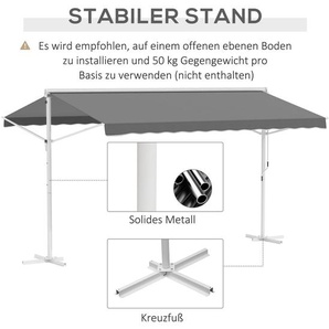 340 cm x 450 cm Terrassenmarkise