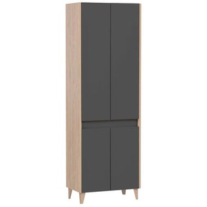 56,9 x 170 cm freistehender Badschrank Calvin-Leigh