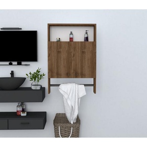 60 x 87 cm Badschrank Caycie