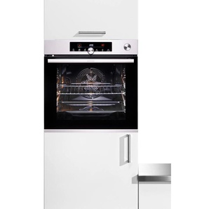 A+ (A+++ bis D) GORENJE Backofen BPSA 6747 Backöfen Pyrolyse, 2fach Teleskopauszug, Wassertank für Dampf, AirFry-Funktion silberfarben (edelstahlfarben)