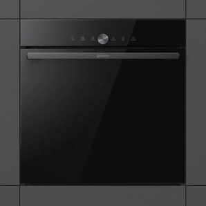 A+ (A+++ bis D) GORENJE Pyrolyse Backofen GO66E PIZZA350C Backöfen max. Temperatur 350C, AirFry-Funktion schwarz