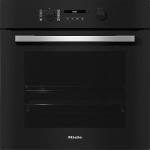 A+ (A+++ bis D) MIELE Einbaubackofen H 2766-1 B 125 Edition Backöfen AirFry-Funktion, Automatikprogramme, Vernetzung mit Miele@Home schwarz (obsidianschwarz)