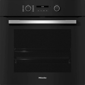 A+ (A+++ bis D) MIELE Einbaubackofen H 2766 BP Backöfen Betriebart AirFry, Automatikprogramme, Vernetzung mit Miele@Home schwarz (obsidianschwarz)