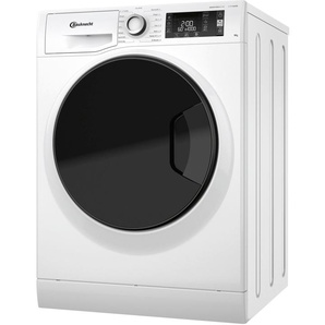 A (A bis G) BAUKNECHT Waschmaschine WM Sense 9AA Waschmaschinen Steam Hygiene mit Antivirus weiß Frontlader