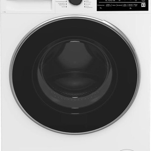 A (A bis G) BEKO Waschmaschine B5WFT78410W Waschmaschinen AddXtra Nachlegefunktion weiß