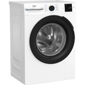 A (A bis G) BEKO Waschmaschine BM3WFU3741X Waschmaschinen Waschen mit EnergySpin: Bis zu 35 % Energie sparen – nicht nur in Eco weiß