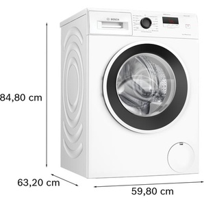A (A bis G) BOSCH Waschmaschine WGE0240V Waschmaschinen weiß