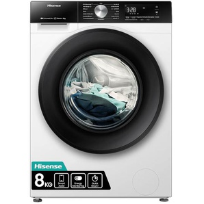 A (A bis G) HISENSE Waschmaschine WF3S8043B Waschmaschinen Wifi-ConnectLife weiß