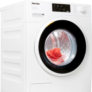 A (A bis G) MIELE Waschmaschine WSG363 WCS PWash & 9kg Waschmaschinen SingleWash für Einzelteile weiß Frontlader