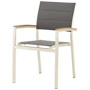 a casa mia Stapelsessel Kansas 2 - grau - Materialmix - 56 cm - 86 cm - 57 cm | Möbel Kraft