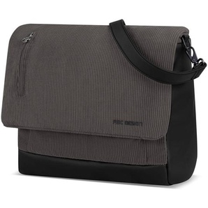 ABC Design Wickeltasche Urban, Schwarz, Dunkelgrau, Textil, 32x29x16 cm, EN 1888, Kinderwagen, Kinderwagenzubehör