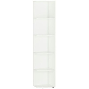 Abschlussregal  Multischrank-System | weiß | 30 cm | 185 cm | 38 cm |