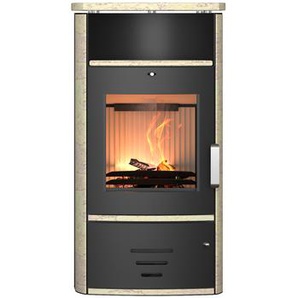 Accente International Kaminofen Modena 2.0 schwarz/beige 6,0 kW