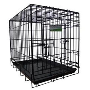 Active Canis Travel Dog Car Cage giant L124 W76 H84 Cm Black