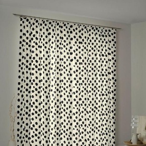 Adam Vorhang Dots, Kräuselband (1 St), blickdicht, Jacquard, nachhaltige Materialien