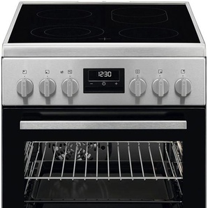 AEG Elektro-Standherd CCB5440CBM, A (A+++-D), silber (edelstahl mit antifingerprint), Herdsets, Multilevel Cooking