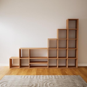 Aktenregal Eiche - Flexibles Büroregal: Hochwertige Qualität, einzigartiges Design - 269 x 194 x 34 cm, konfigurierbar