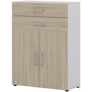 Aktenschrank  home.office ¦ holzfarben ¦ Maße (cm): B: 80 H: 107,2 T: 33,5