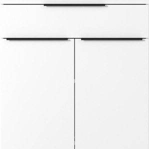 Aktenschrank GERMANIA Mailand Schränke Gr. B/H/T: 80cm x 120cm x 40cm, 2 St., weiß Aktenschrank mit Schublade und 2 Türen