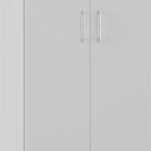 Aktenschrank GERMANIA Profi 3.0 Schränke Gr. B/H/T: 80cm x 123cm x 40cm, 2 St., grau (lichtgrau/graphit)