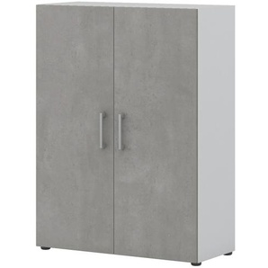 Aktenschrank Kasai | grau | 80 cm | 107,2 cm | 33,5 cm |