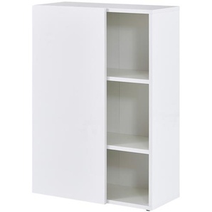 Aktenschrank - weiß - Materialmix - 80 cm - 110 cm - 35 cm | Möbel Kraft