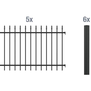 ALBERTS Zaun-Grundset Chaussee, zum Einbetonieren