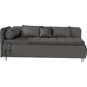 alina Schlafsofa Kiana, Liegefläche 90/200 cm oder 100/200 cm, Bettkasten, Zierkissen-Set